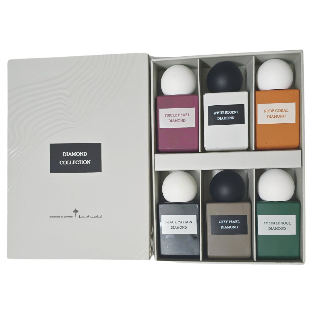 Mini Diamond Collection ( 6 perfumes 10 ml each ) مجموعة العطور الصغيرة الفاخرة دايموند