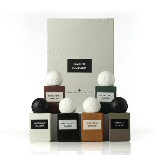 Mini Diamond Collection ( 6 perfumes 10 ml each ) مجموعة العطور الصغيرة الفاخرة دايموند